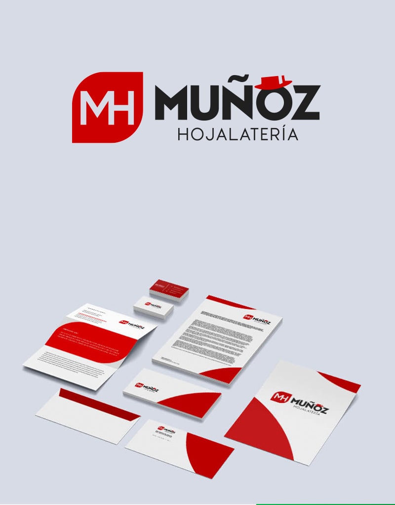 Línea Gráfica Muñoz Hojalatería
