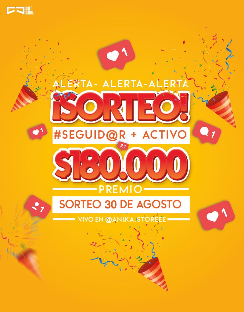 Afiche Sorteo Instagram